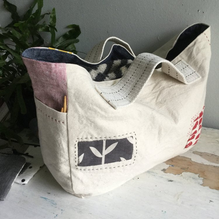 Side Handle Gusset Tote