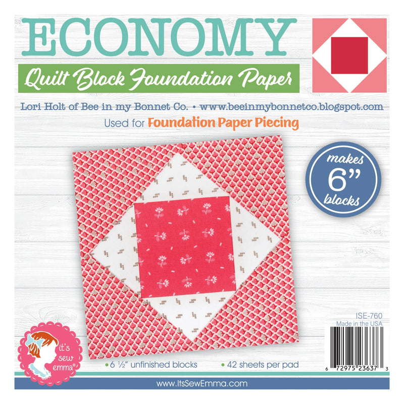 Economy Block Foundation Paper - 6"