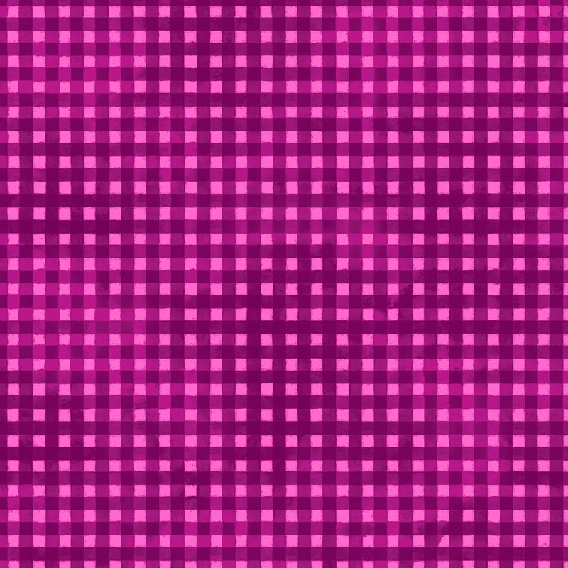 Jewel - Gingham - Fuschia