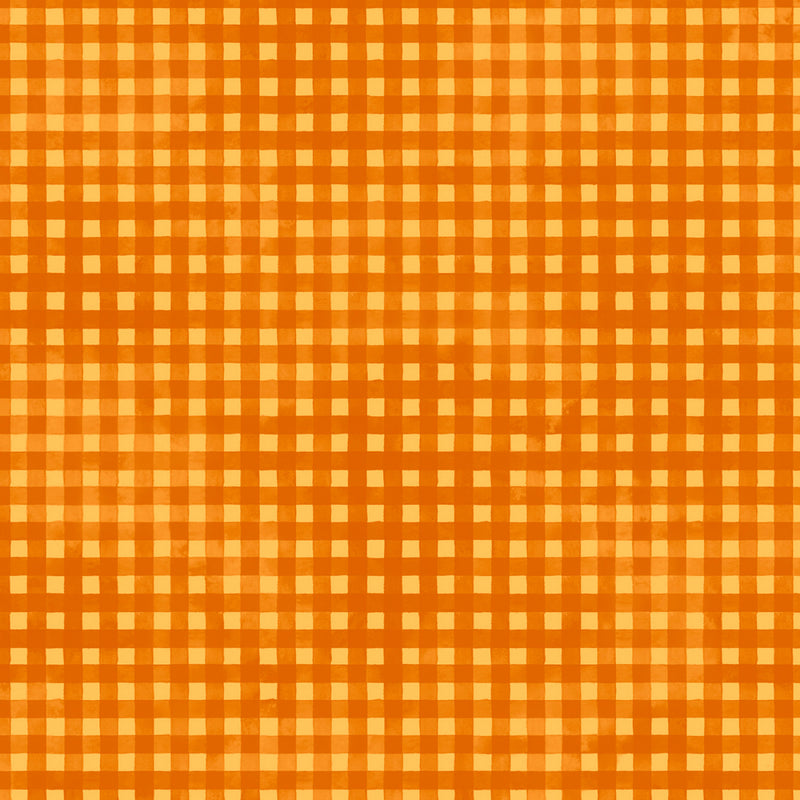 Jewel - Gingham - Light Orange