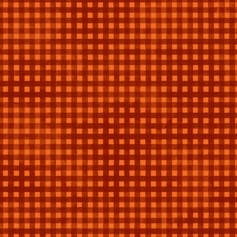 Jewel - Gingham - Orange