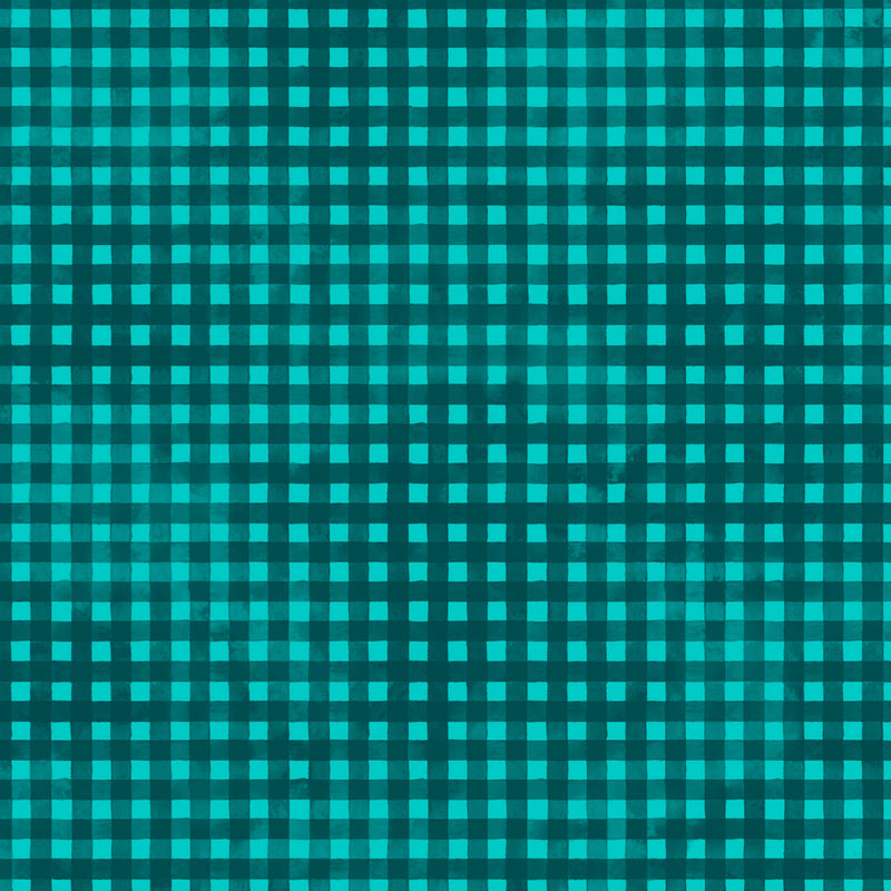 Jewel - Gingham - Teal