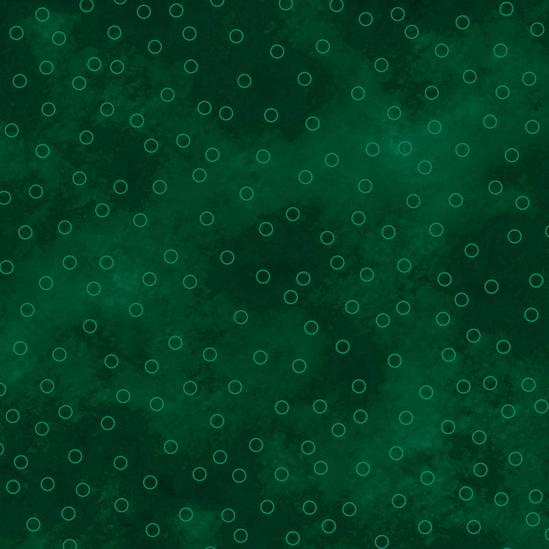 Jewel - Tossed Dots - Dark Green