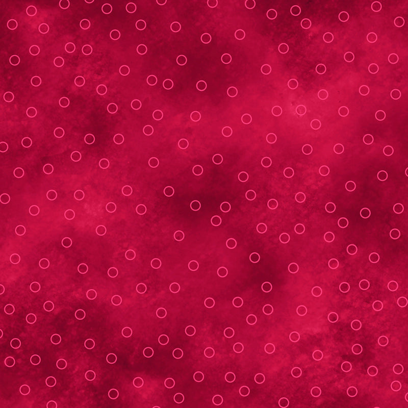 Jewel - Tossed Dots - Dark Pink