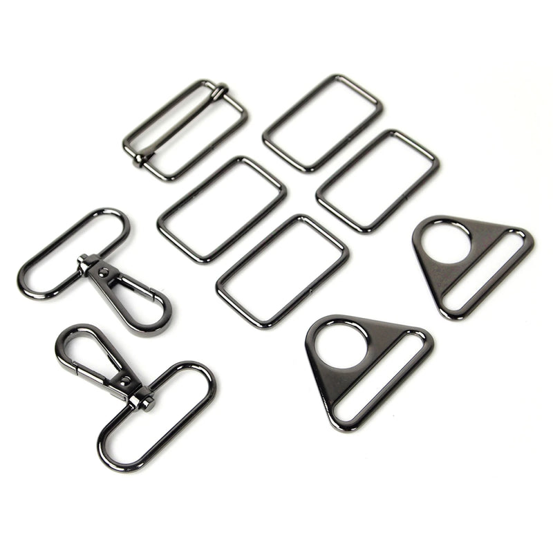 1.5" Hardware Kit - Gunmetal