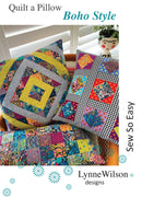 Quilt a Pillow Boho Style