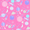 Playtime Flannel - Space - Pink