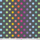 Graywork Minky - Disco Poms - Shadow