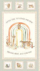 Mini Menagerie - Jungle Animal Panel - Multi