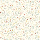 Mini Menagerie - Tossed Leaves - Cream