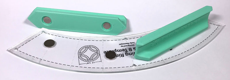 5" Magnetic Ruler Handles - Mint