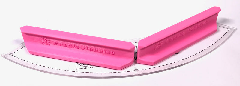 5" Magnetic Ruler Handles - Pink