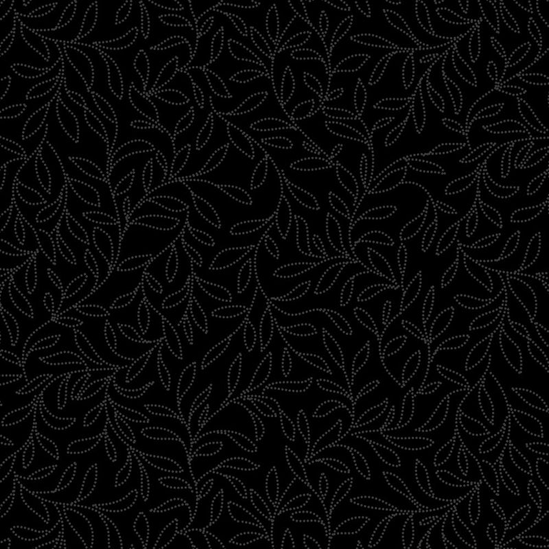 Onyx II - Dotted Foliage - Black