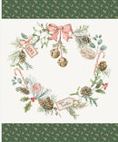 Holiday Spirit - Season's Greetings Wreath Panel