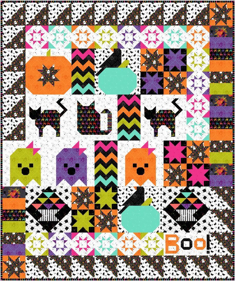 Spooky Sampler Block of the Month