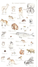 ABCs of Love - My Animal Alphabet 24" Panel - White