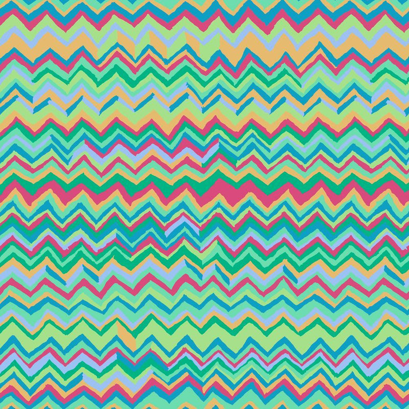 Kaffe Classics - Zig Zag - Aqua
