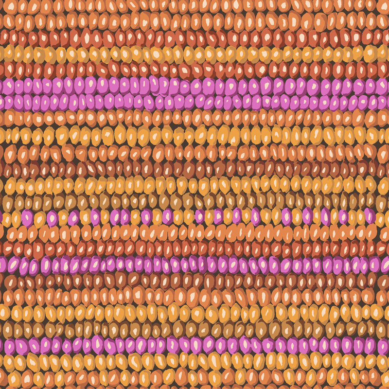 Vintage - Bead Stripe - Earth