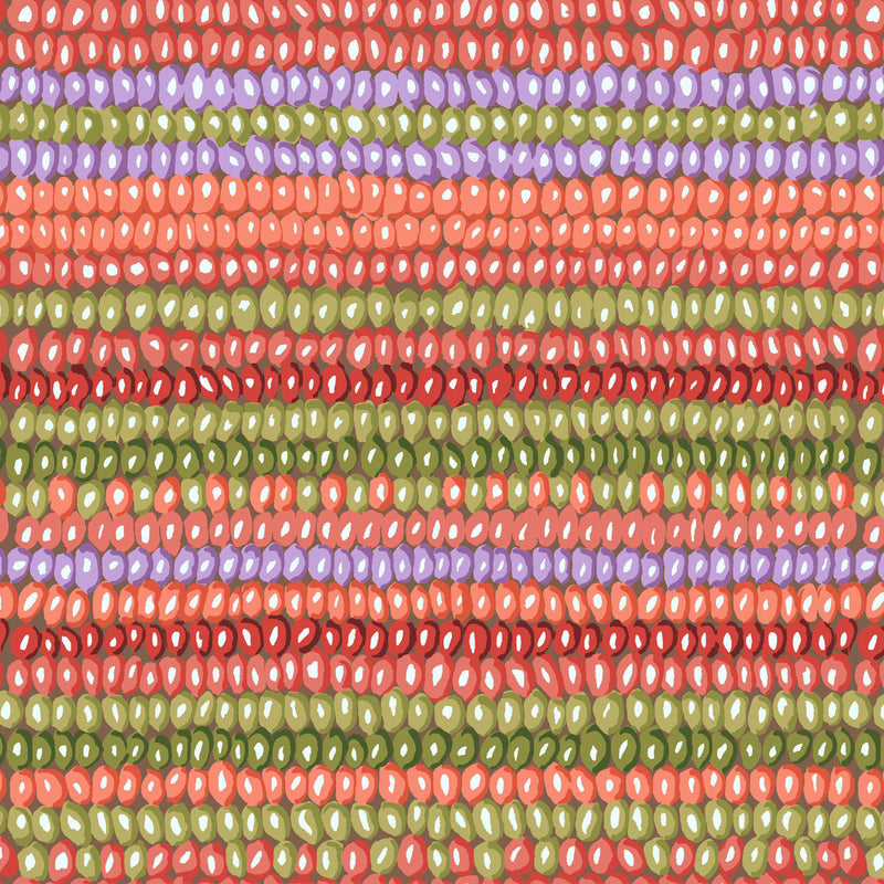 Vintage - Bead Stripe - Jungle