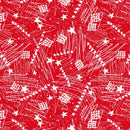 Americana - Stars in the Sky Lg - Red