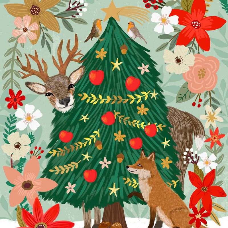 Christmas Spirit - Christmas Pine Panel