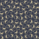 Cute Forest - Floral Moons - Navy