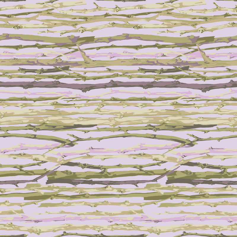 Garden - Twig Stripe - Lavender