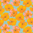 Nation of Flowers - California Poppy - Orange