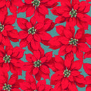 Holly Day - Large Poinsettia - Red