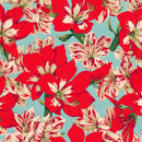 Holly Day - Holiday Floral - Red