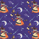Moonlit Mischief - Witch's Nightly Walk - Purple