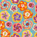 Kaffe August 2023 - Floating Hibiscus - Grey