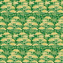 Water Garden - Bonsai & Ginkgo - Green