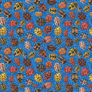 Cottage Garden - Ladybirds - Blue