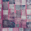 Into Focus - Pink Patchwork - Boysenberry