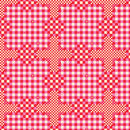 Market Days - Gingham Checks - Hot Pink