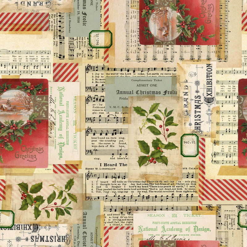 Holidays Past - Holiday Collage - Multi