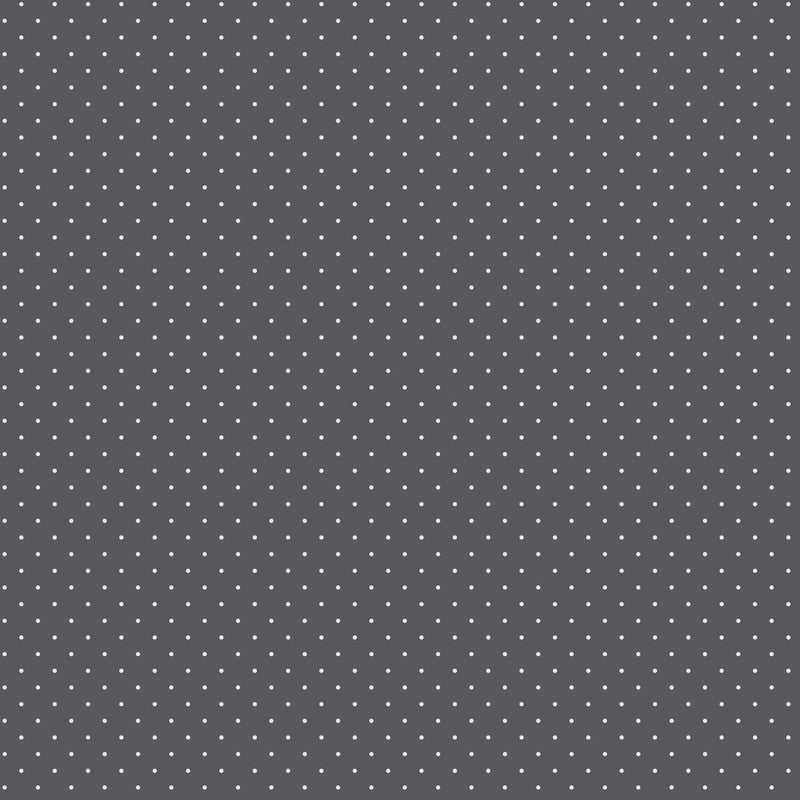 True Colors Graywork - Tiny Dots - Carbon