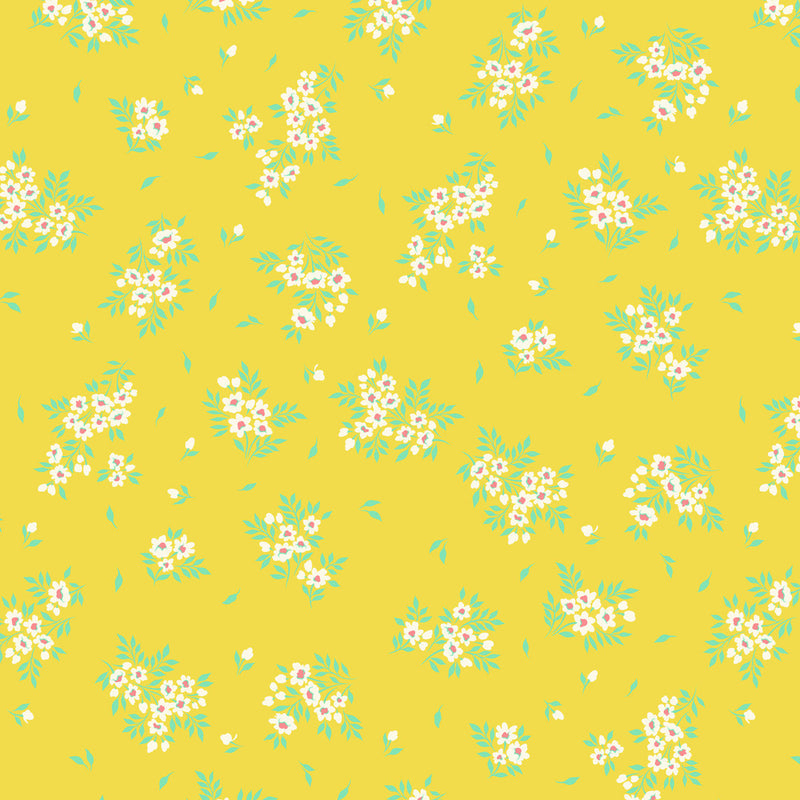 Tula Pink True Colors - What a Ditz - Buttercup