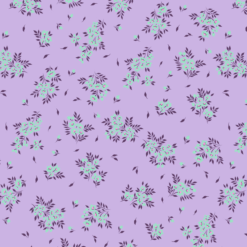 Tula Pink True Colors - What a Ditz - Viola