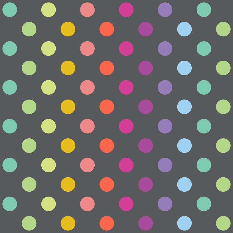 True Colors Graywork - Disco Poms - Carbon