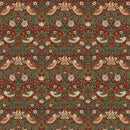 The Cotswold Holiday Collection - Mini Strawberry Thief - Wine