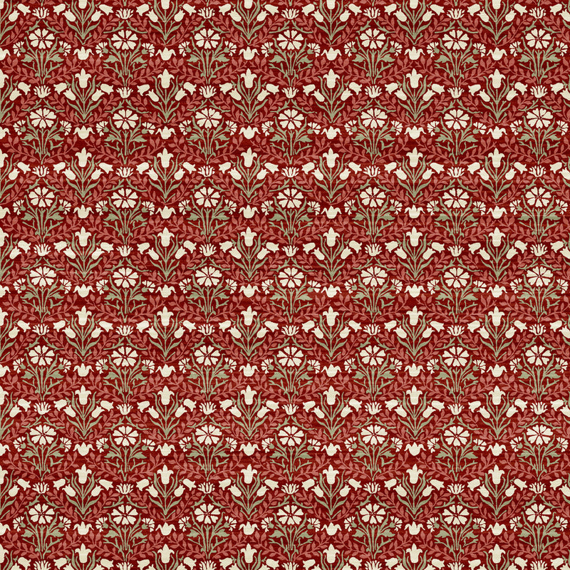 The Cotswold Holiday Collection - Bellflowers - Red