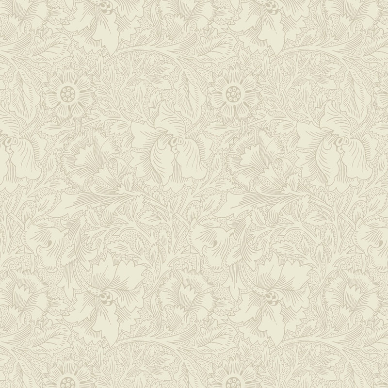 Bedford Park - Poppy - Cream