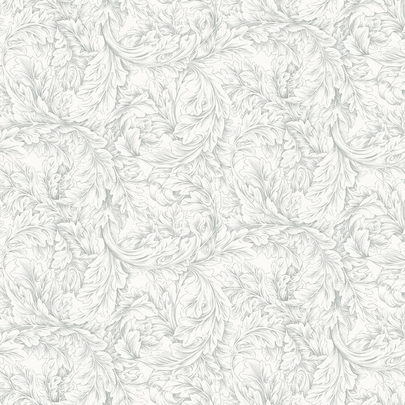Buttermere - Acanthus Scroll - Silver
