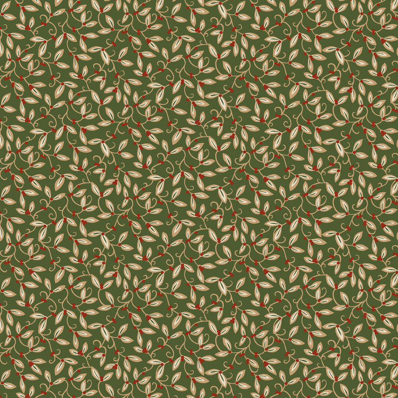 The Cotswold Holiday Collection - Mistletoe - Green