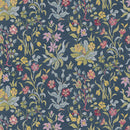 Red House - Flowers by May - Navy
