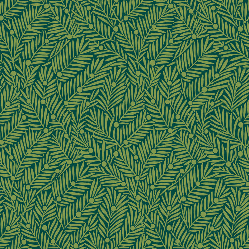 Bedford Park - Yew & Aril - Teal