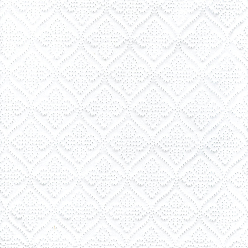 Quilty Cloth - Tile - Bleached White