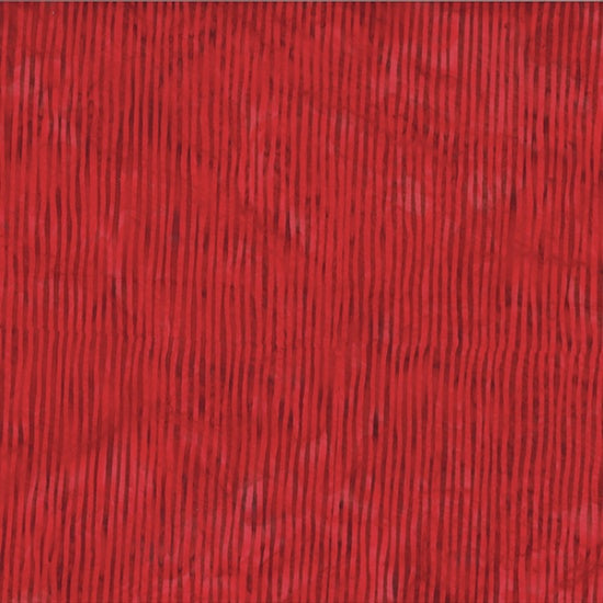 Stripe Batik - Scarlet